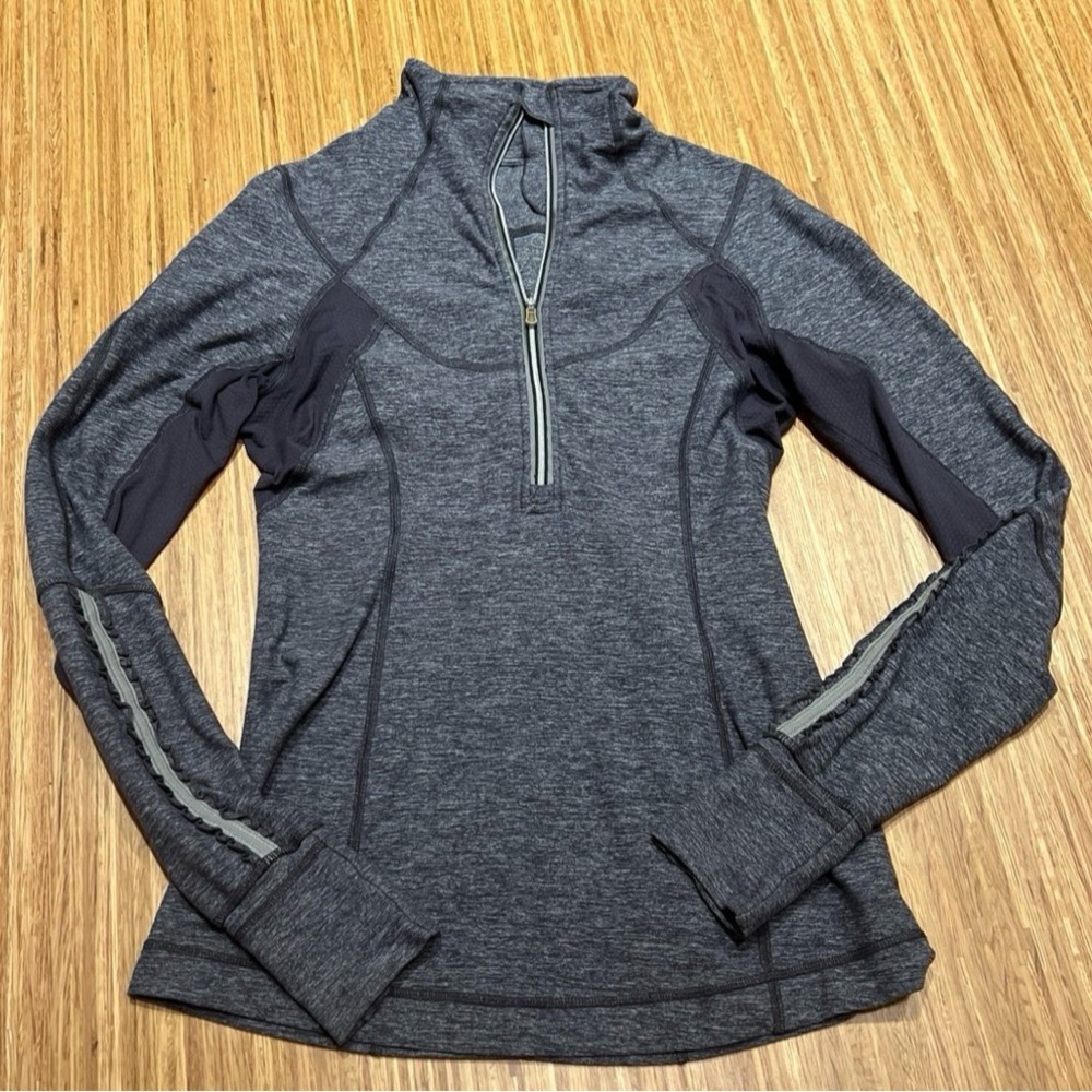 lululemon half zip long sleeve shirt size 6